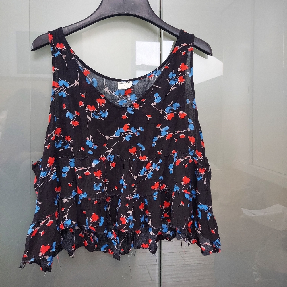 Free People Floral Top